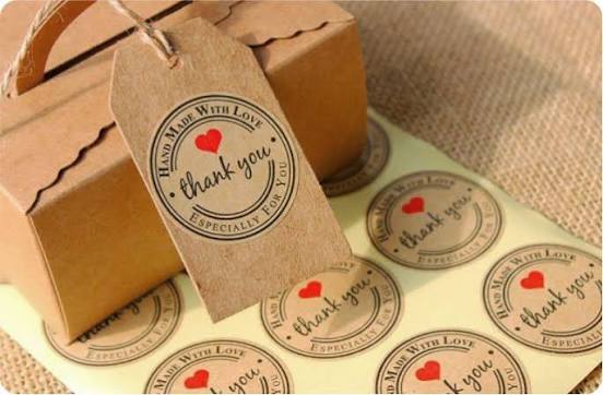 In Tem Giấy Theo Y&ecirc;u Cầu Cho Cửa H&agrave;ng Tr&agrave; Sữa, Shop Qu&agrave; Tặng