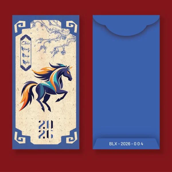Mẫu bao lì xì ấn tượng năm 2026