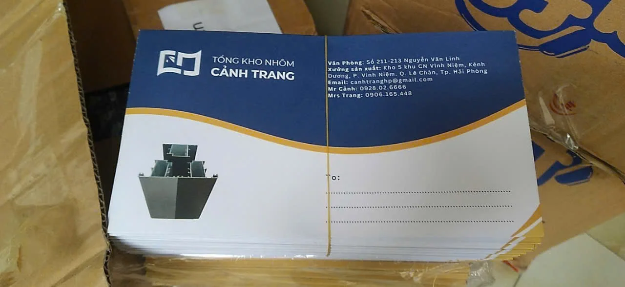 Phong bì khổ A4- in ấn Đại Phúc